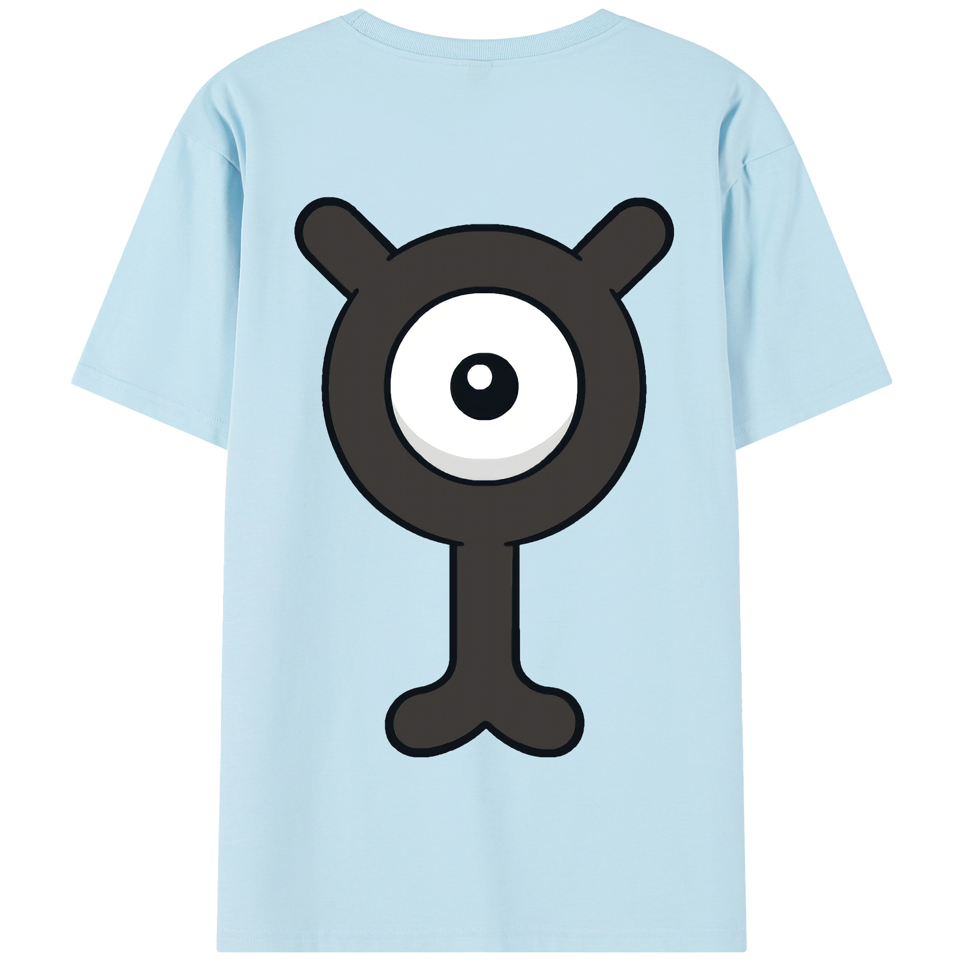 （画像用） ポケットモンスター Pokémon 綿100％半袖Tシャツ（背面プリント）